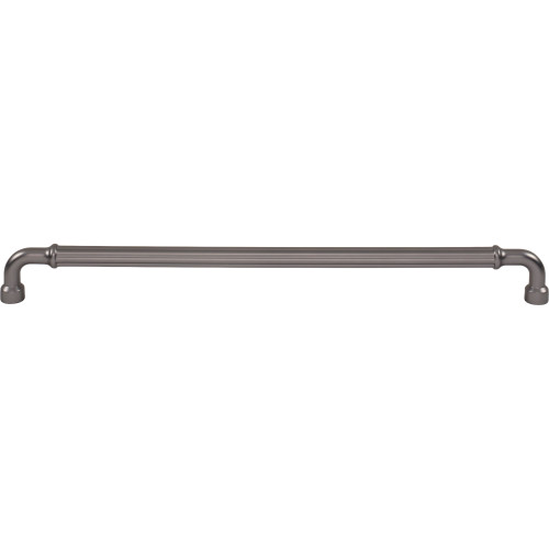 Top Knobs Pemberton 12" Center to Center Door Pull, Ash Gray - TK3407AG