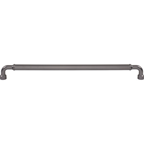 Top Knobs Lavington 12" Center to Center Door Pull, Ash Gray - TK3418AG