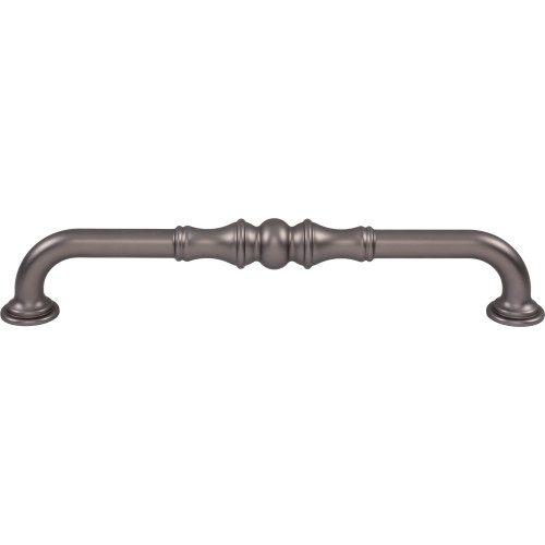 Top Knobs Bayridge 12" Center to Center Appliance Pull, Ash Gray - TK3437AG