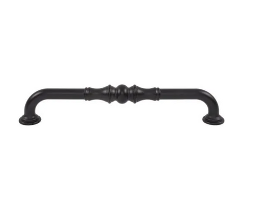 Top Knobs Bayridge 18" Center to Center Appliance Pull, Flat Black - TK3438BLK