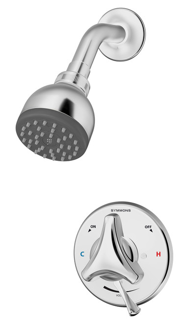 Symmons Origins Shower Faucet System With Secondary Integral Volume Control - S-9601-P