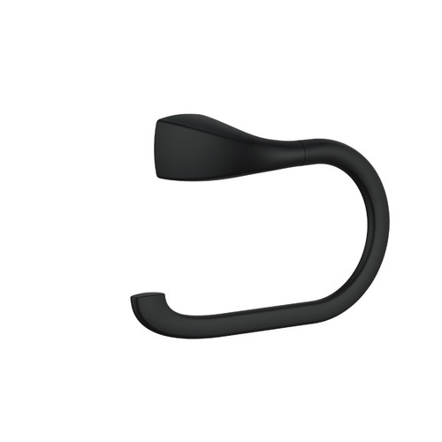 Gerber Gilde Towel Ring, Satin Black - D445064BS