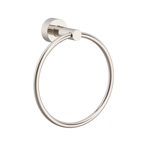 Gerber Parma Towel Ring Round, Polished Nickel - D446158PN