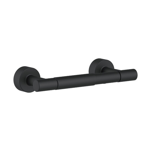 Gerber Parma 2 Post Toilet Paper Holder, Satin Black - D446258BS