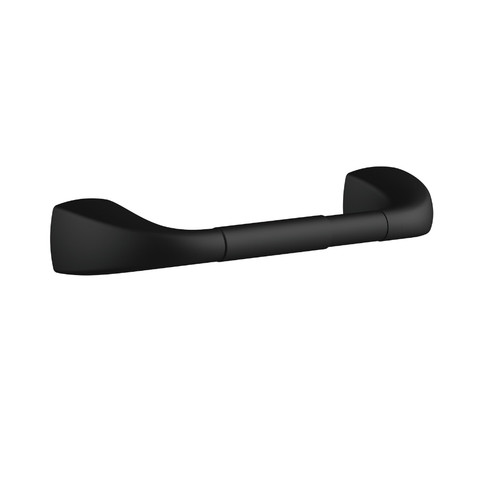 Gerber Gilde 2 Post Toilet Paper Holder, Satin Black - D447564BS