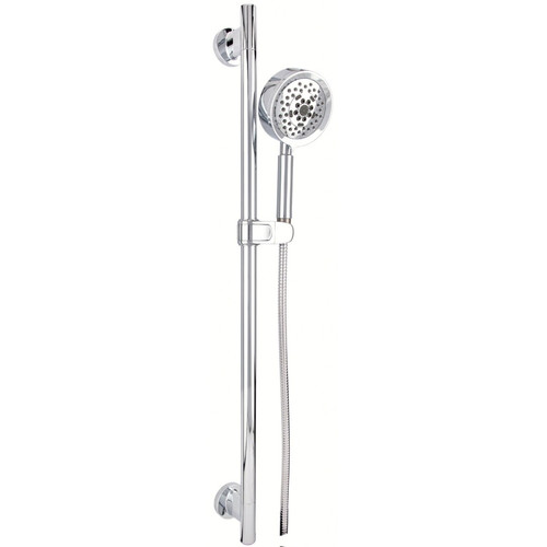 Gerber Versa 30" Slide Bar Assembly w/ Parma 5 Function Handshower 1.75gpm, Polished Nickel - D461758PN