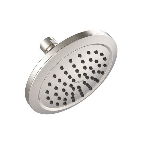 Gerber Northerly 6" Single Function Showerhead 1.5gpm, Brushed Nickel - D460379BN