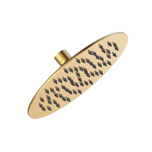 Gerber Drench Round 8" 1 Function Rain Showerhead 2.5gpm, Brushed Bronze - D460070BB