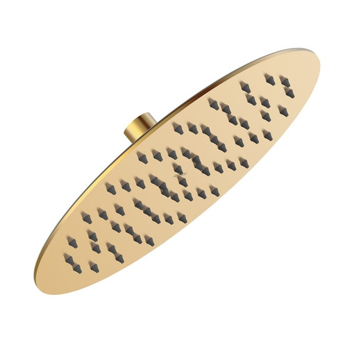 Gerber Drench Round 10" 1 Function Rain Showerhead 2.5gpm, Brushed Bronze - D460074BB