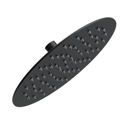 Gerber Drench Round 10" 1 Function Rain Showerhead 2.5gpm, Satin Black - D460074BS