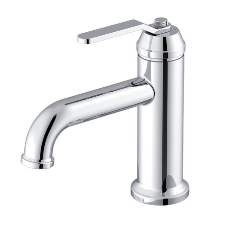 Gerber Kinzie Single Handle Lavatory Faucet Single Hole Mount w/ Metal Touch-Down Drain 1.2gpm, Chrome - D225037