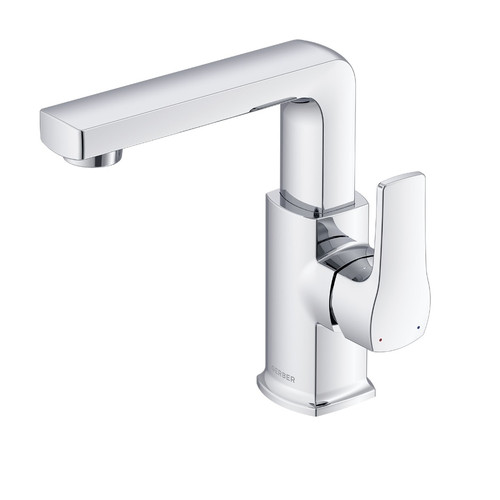 Gerber Tribune Single Handle Lavatory Faucet Single Hole Mount Side Control w/ Metal Touch-Down Drain 1.2gpm, Chrome - D230670