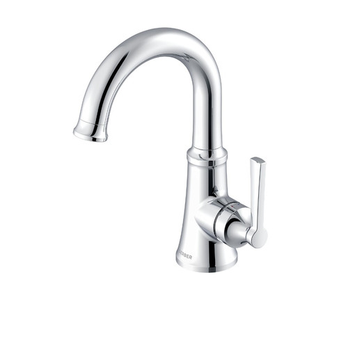 Gerber Northerly Single Handle Lavatory Faucet Single Hole Mount Side Control w/ 50/50 Touch-Down Drain 1.2gpm, Chrome - D230679