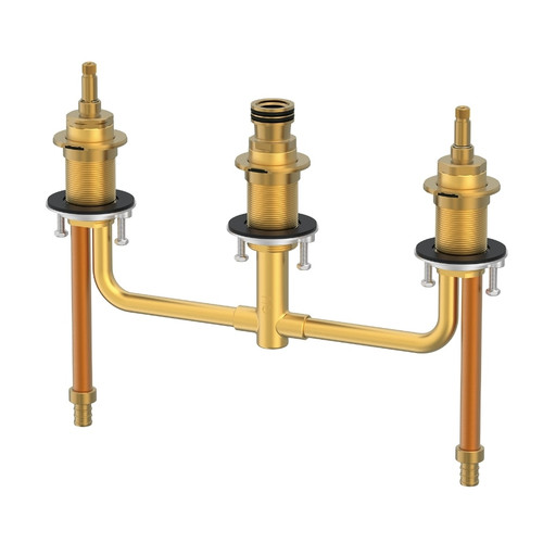 Gerber 10" Centerset Fixed Rough-In Valve for Roman Tub Filler Faucet Crimp Pex - D210204BT