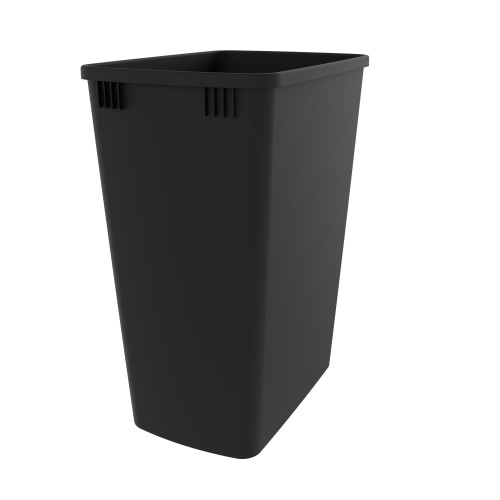 Rev-A-Shelf 32 qt. Black Polymer Replacement Waste Container for Rev-A-Shelf® Pullouts - RV-32-18-52