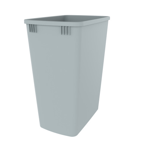 Rev-A-Shelf 32 qt. Gray Polymer Replacement Waste Container for Rev-A-Shelf® Pullouts - RV-32-14-52
