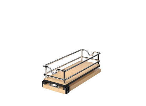 Rev-A-Shelf 5" Single-Tier Wide Wire Wall Upright Pullout - 5WU1-5W1-1