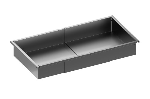 Rev-A-Shelf Adjustable Shallow Drawer Edge Insert for 5E100-3242-20-1