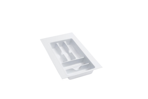 Rev-A-Shelf Polymer Trim-to-Fit Glossy Drawer Insert Cutlery Organizer - GCT-1W-52