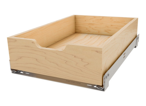 Rev-A-Shelf Standard Wood Pullout Drawer Box w/ BLUM Soft-Close for 18" Base Cabinets - 4WDB-15SC-1