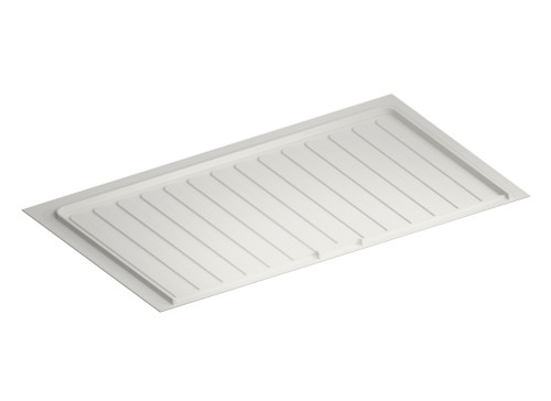 Rev-A-Shelf White Flexible Polymer Trim-to-Fit Drip Tray for 39" - 42" Sink Base Cabinets - SBDTF-3942-11-1