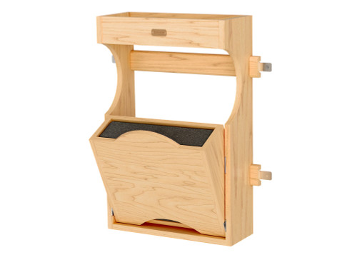 Rev-A-Shelf Wood Door Mount Tip-Out Knife Storage Organizer - 4DMKB-18-1