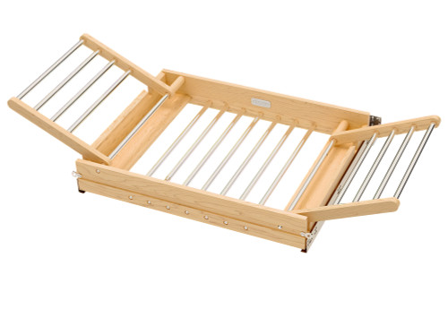 Rev-A-Shelf Wood Drying Rack w/ BLUM Soft-Close Slides - 4WDR-30HSC-1