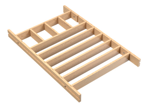 Rev-A-Shelf Wood Shallow Drawer Divider Insert 36" Cabinet - 4WDIV-36SH-1