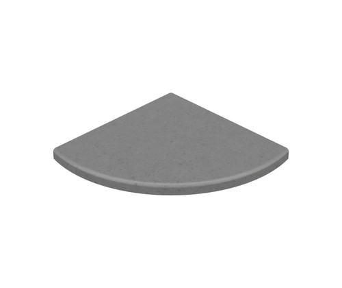 Swanstone Aerie Corner Shelf in Ash Gray - EXES80000.203
