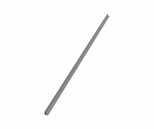 Swanstone 1/2" x 1-1/4" x 96" Corner Molding in Ash Gray - EXCM00096.203