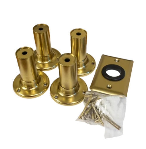 Amba Traditional Bracket Pack - Brushed Modern Brass - AT-BP-BMB