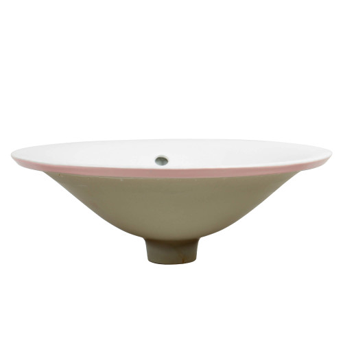 Fine Fixtures Modern Drop In Sink 18" x 18", Vintage Rose - MV39VR