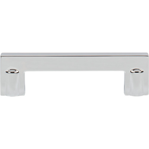 Atlas Ballina 3 3/4" Center to Center Bar Pull, Polished Chrome - A6061-CH