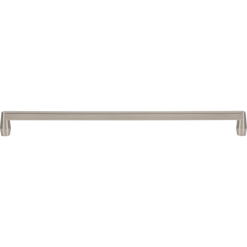 Atlas Lannis 12" Center to Center Bar Pull, Brushed Satin Nickel - A6056-BRN