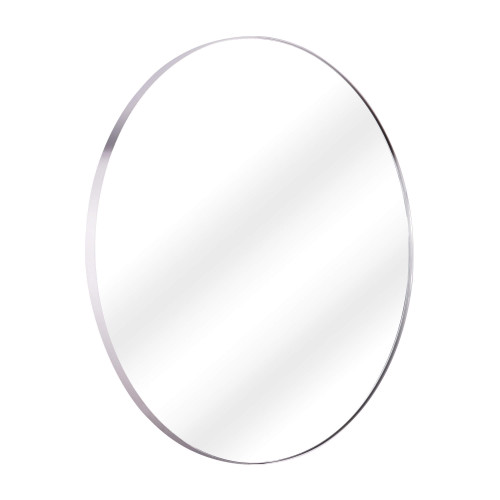 Fine Fixtures 30" x 30" Round Classic Wall Mirror, Polished Chrome - MRD3030PC
