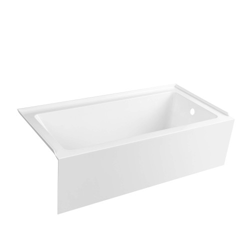 Fine Fixtures 60" x 30" x 15" Bathtub With Apron - Right Hand - BTA404-R