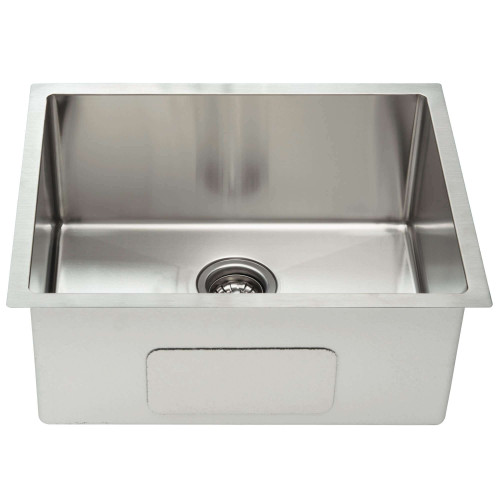 Fine Fixtures 25" x 18" x 10" - 18 Gauge Undermount Single Bowl Stainless Steel Kitchen Sink - S903