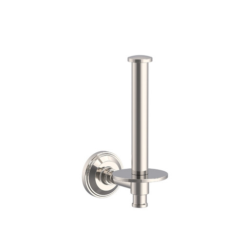 Gerber Larrimore Single-Post Toilet Paper Holder, Polished Nickel - D447066PN
