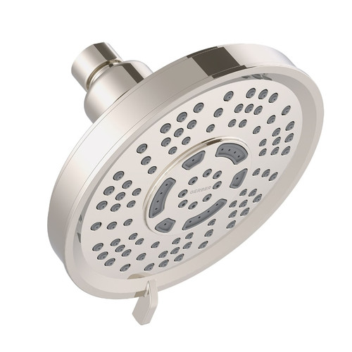 Gerber Montclare 6" Six Function Showerhead 1.75gpm, Polished Nickel - D460229PN