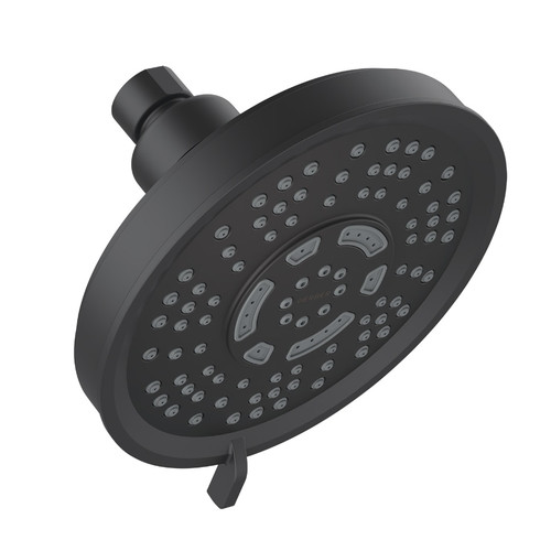 Gerber Montclare 6" Six Function Showerhead 2.5gpm, Satin Black - D461029BS