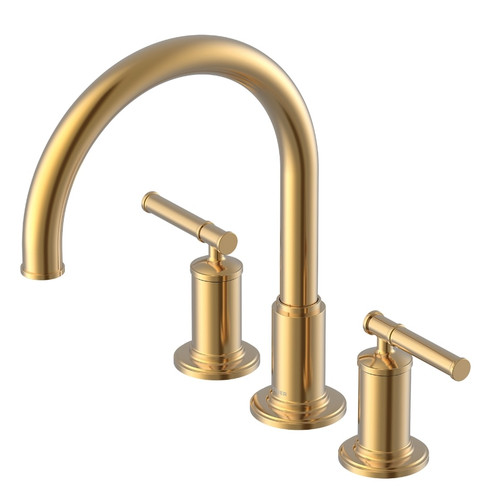 Gerber Montclare Two Handle Roman Tub Faucet Trim Kit w/out Spray, Brushed Bronze - D300929BBT