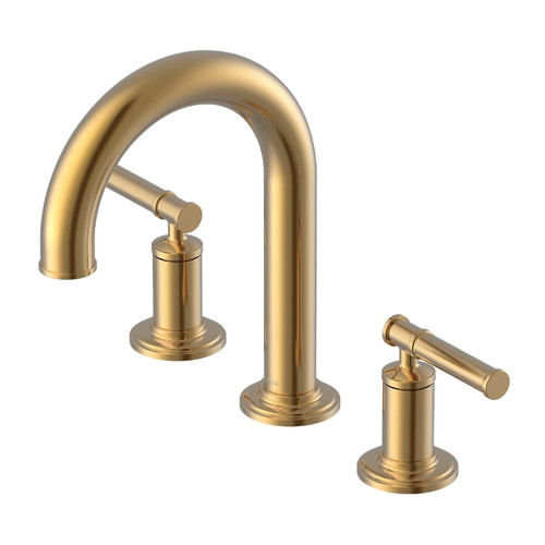 Gerber Montclare Two Handle Widespread Lavatory Faucet High-Arc Spout w/ Metal Touch-Down Drain 1.2gpm, Brushed Bronze - D304229BB
