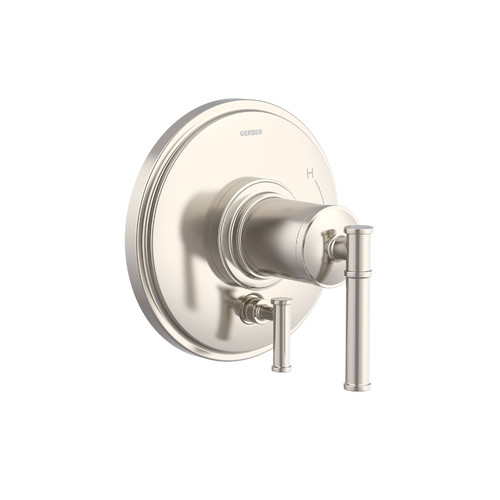 Gerber Montclare Single Handle Valve Only Trim Kit with Diverter on Valve & Ceramic Disc Cartridge, Brushed Nickel - D500429BNTC