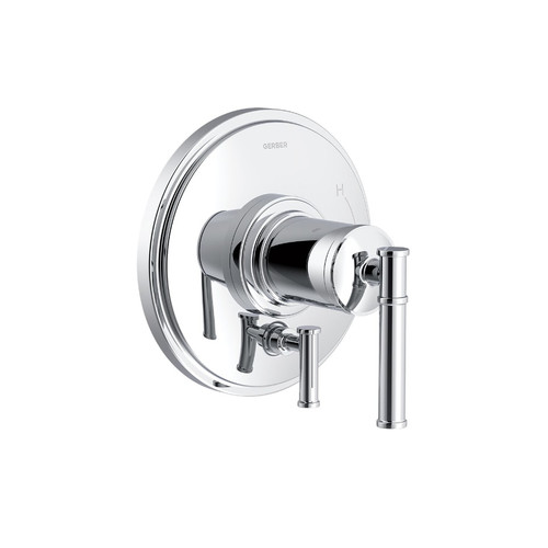 Gerber Montclare Single Handle Valve Only Trim Kit with Diverter on Valve & Ceramic Disc Cartridge, Chrome - D500429TC