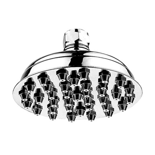 Whitehaus WHSM01-6-C 6" Showerhaus Sunflower Rainfall Showerhead With 37 Nozzles - Polished Chrome