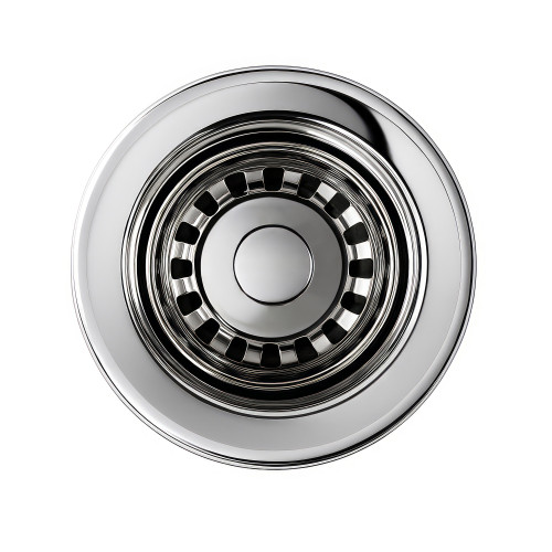 Whitehaus WC2BASK-C 2" Basket Strainer for Bar Sink - Polished Chrome