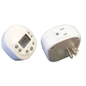 Amba Marktime Towel Warmer Plug-In Programmable Timer Switch - White - 7 Days / 24 Hour - ATW-P24