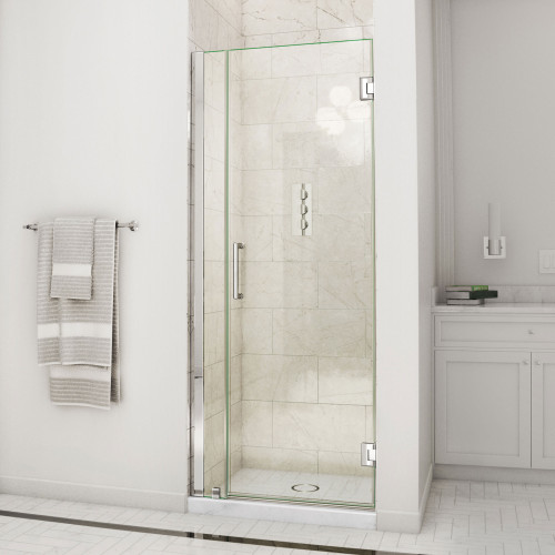 DreamLine UNIDOOR Frameless 31"-32" Adjustable Shower Door - Chrome Trim - SHDR-20317210