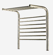Amba Jeeves Model M Straight Electric Heated Towel Warmer - Oil Rubbed Bronze - 20 1/2" W x 22" H x 15 1/4" D - MSO
