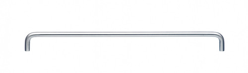 Top Knobs Stainless SS27 7 9/16 Inch CC - 8mm Diameter Bent Bar Door Pull - Stainless Steel